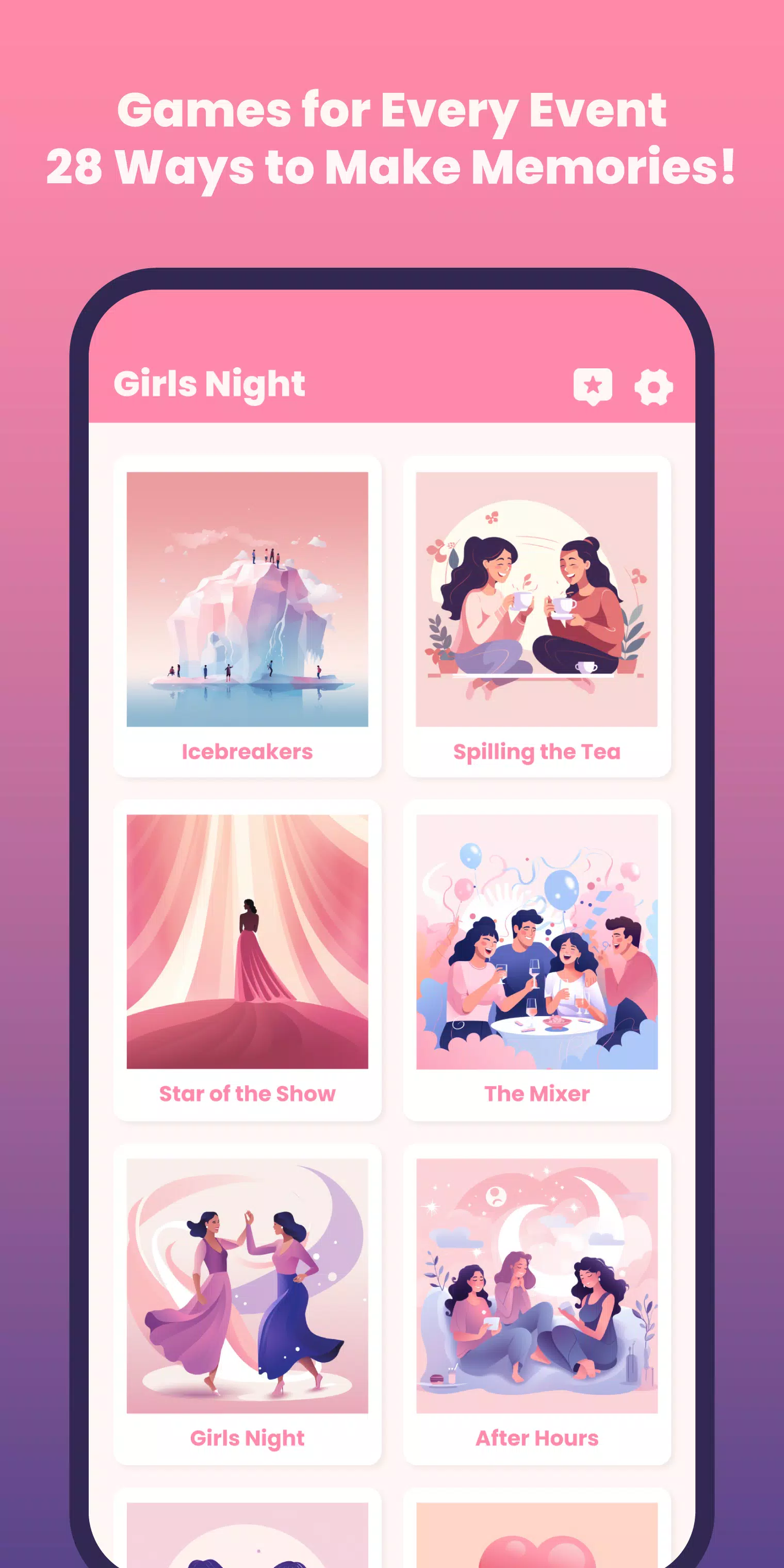 Girls Night - Group Party Game 스크린샷 0