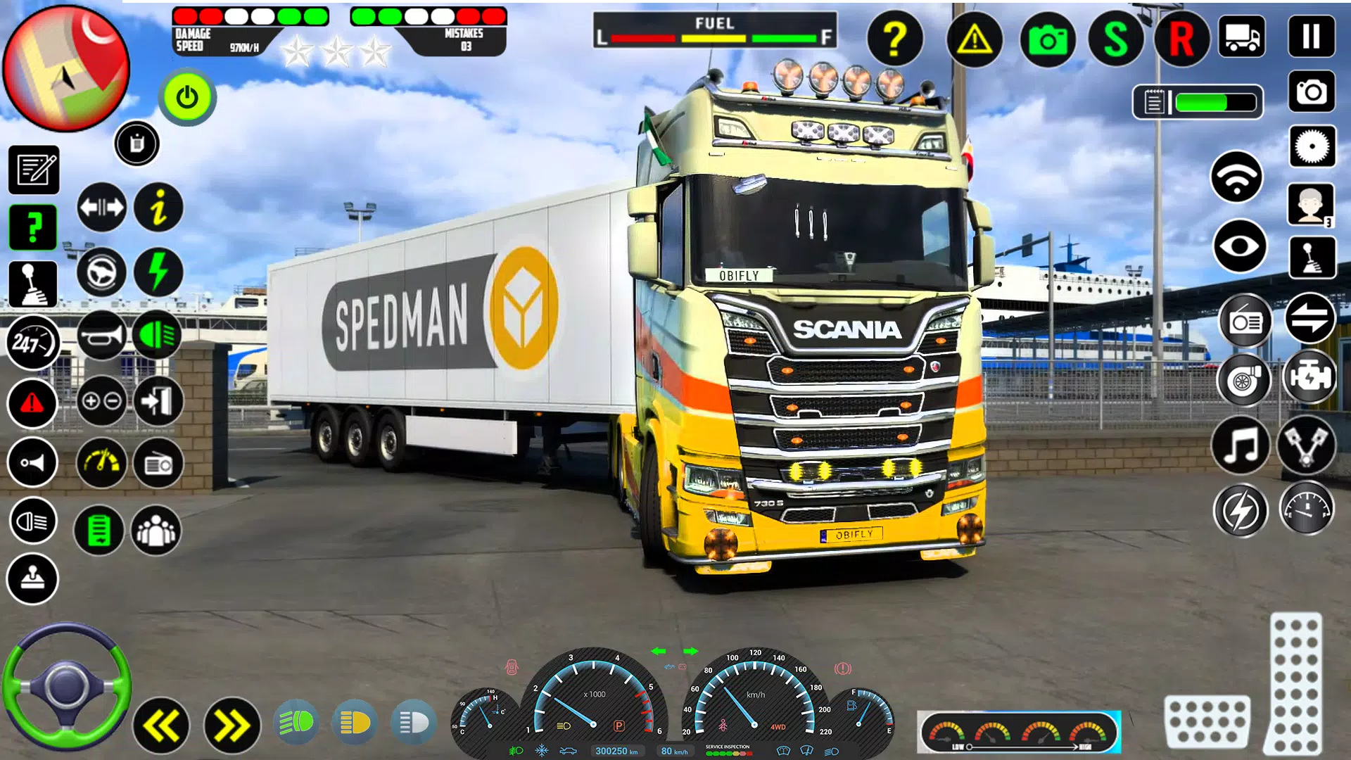Cargo Truck Driving Euro Truck 螢幕截圖 1