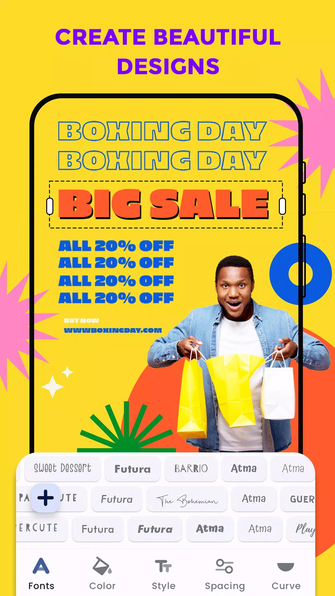 Poster Maker - Flyers Design 螢幕截圖 2