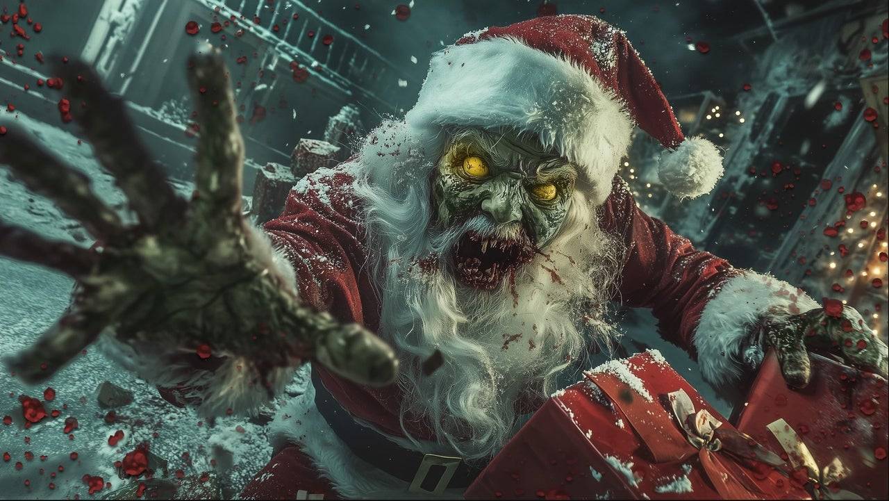 Black Ops 6's 'Necroclaus' loading screen