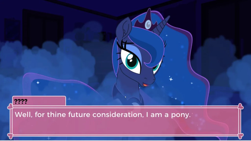 Pony Waifu Sim 螢幕截圖 1