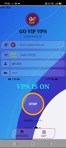 GO VIP VPN Tangkapan skrin 2