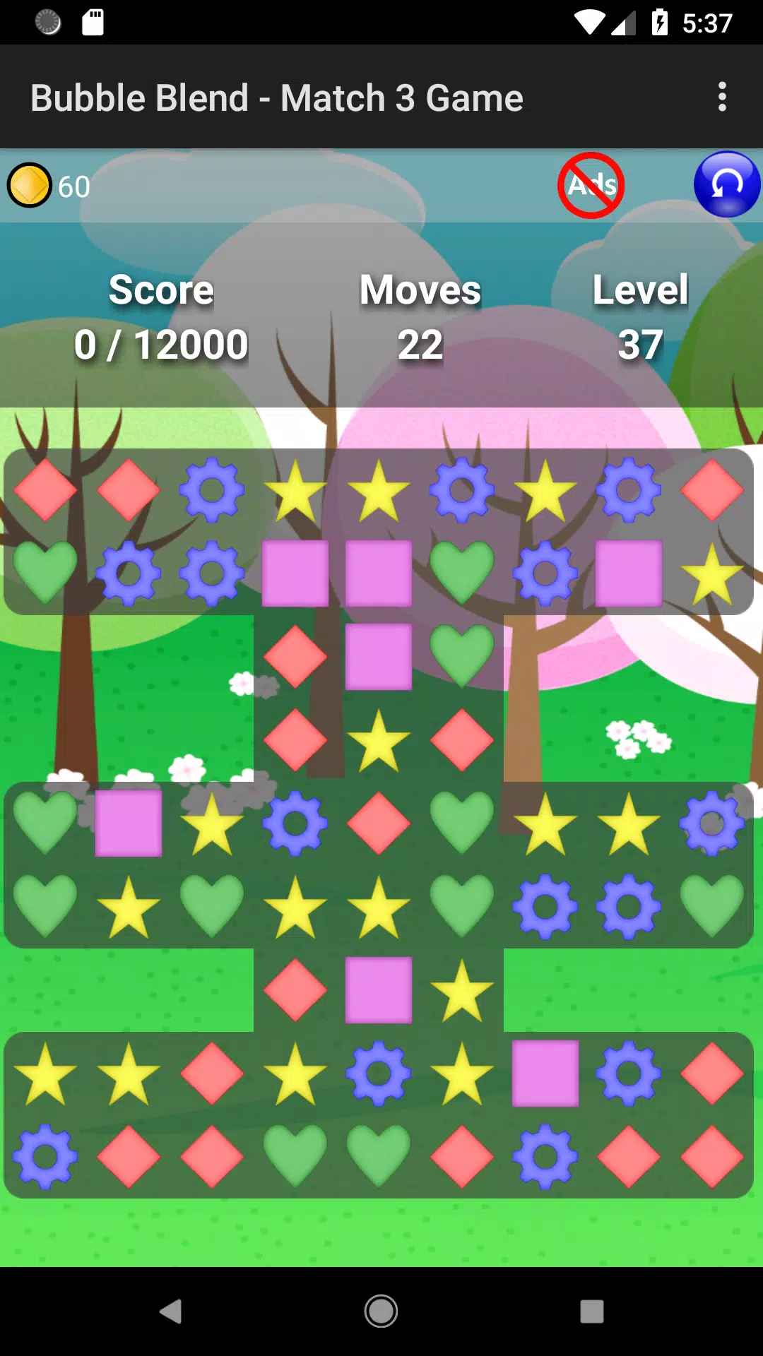 Schermata Bubble Blend - Match 3 Game 1