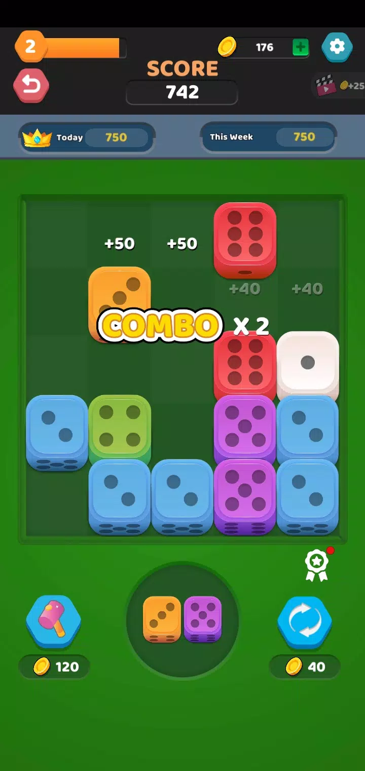 Merge Puzzle Games: Number Up スクリーンショット 2