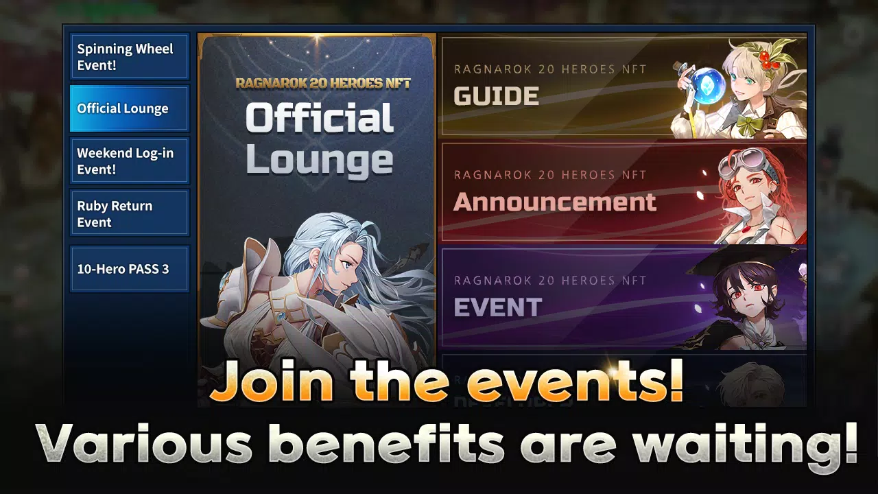 Ragnarok 20 Heroes NFT Captura de tela 3