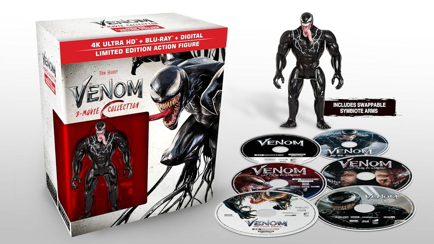 Venom 3-Movie Collection - 4K UHD 6-discital coldittible digitict coldible stater