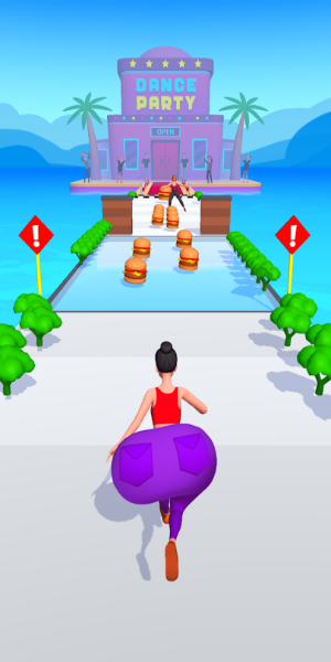 Schermata Twerk Race 3d — Fun run game 1