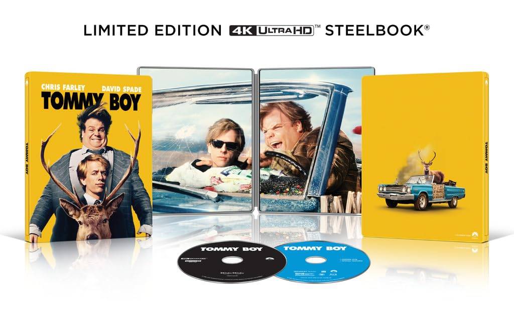 Tommy Boy (4K UHD + Blu-Ray + ဒီဂျစ်တယ်)