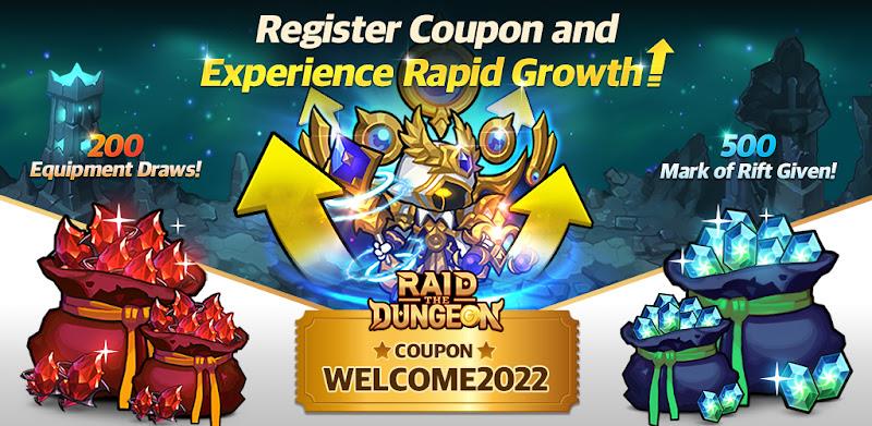 Raid the Dungeon : Idle RPG Capture d'écran 0