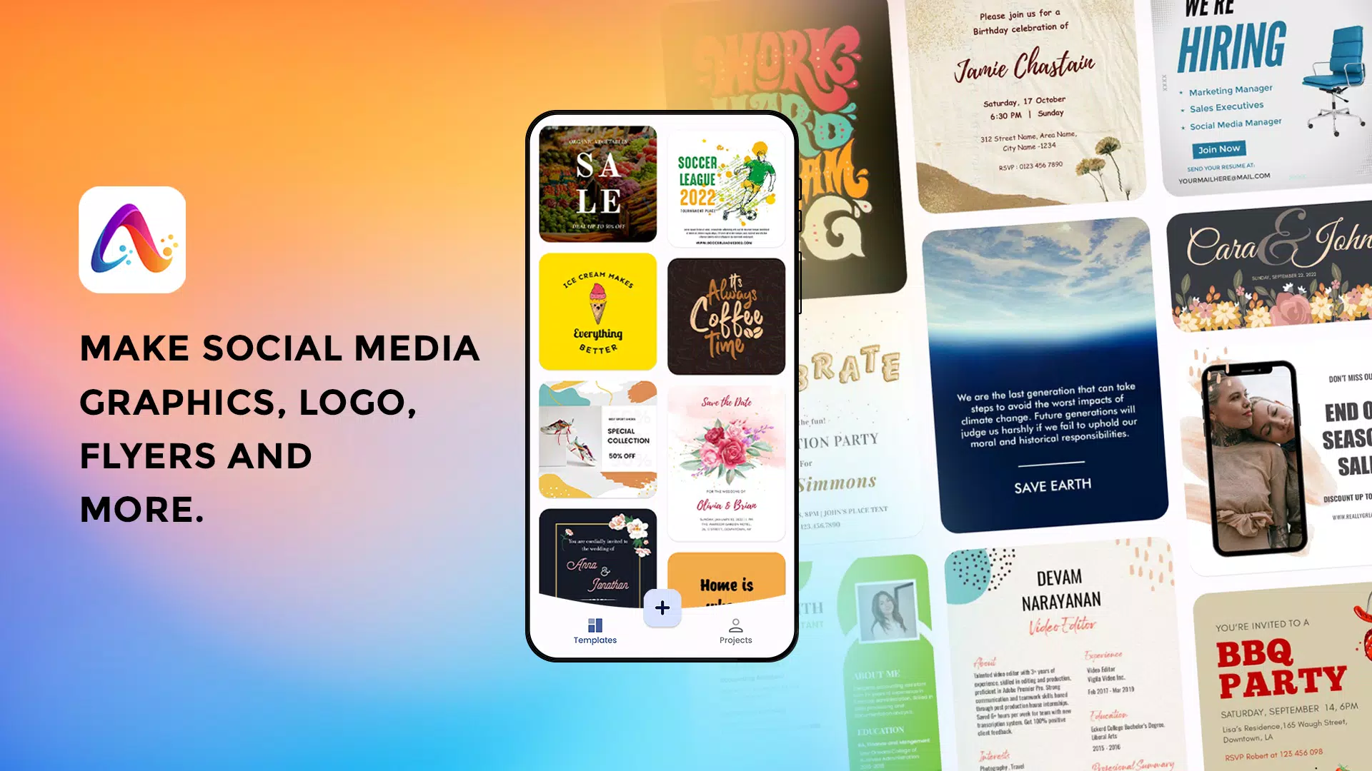 Poster Maker - Flyers Design 螢幕截圖 0