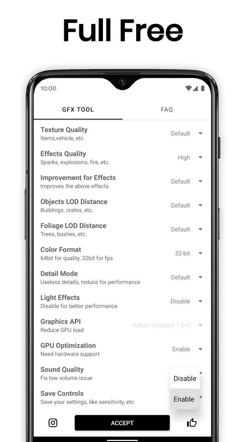 GFX Tool: Launcher & Optimizer Screenshot 3