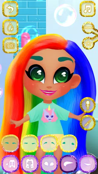 Candy Hair Salon - Doll Games স্ক্রিনশট 1
