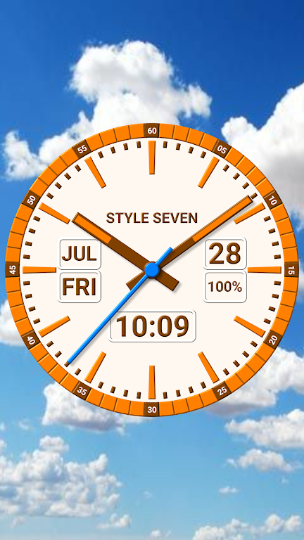Kit Analog Clock-7 螢幕截圖 2