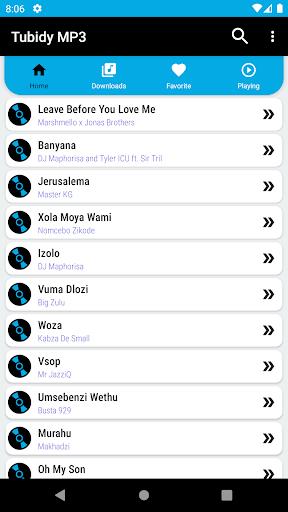 Tubidy: Tubidy MP3 Downloader Schermafbeelding 0