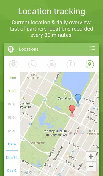 Couple Tracker Free - Cell phone tracker & monitor Capture d'écran 1