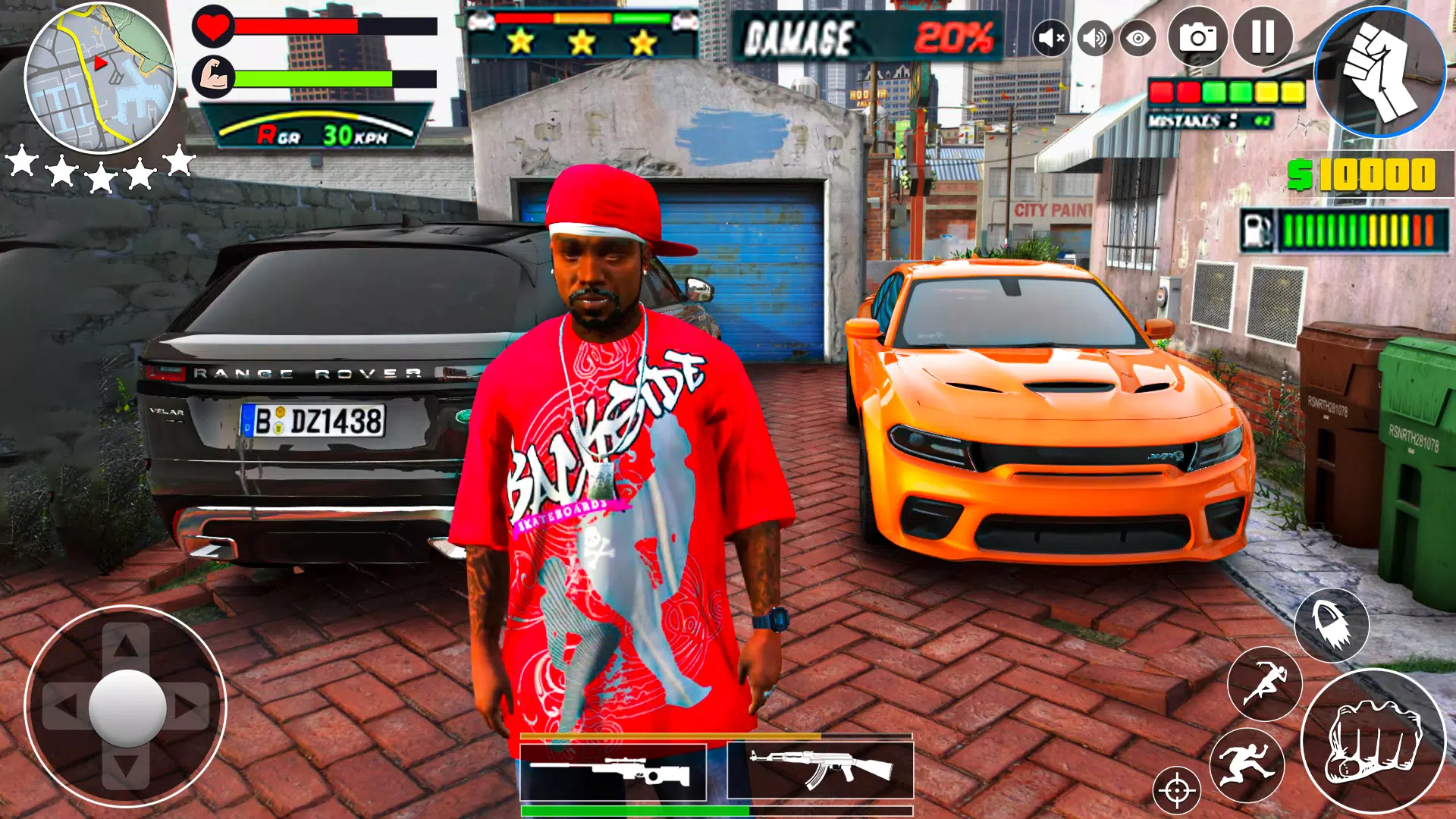 Vegas City Gangster Crime Game Скриншот 0