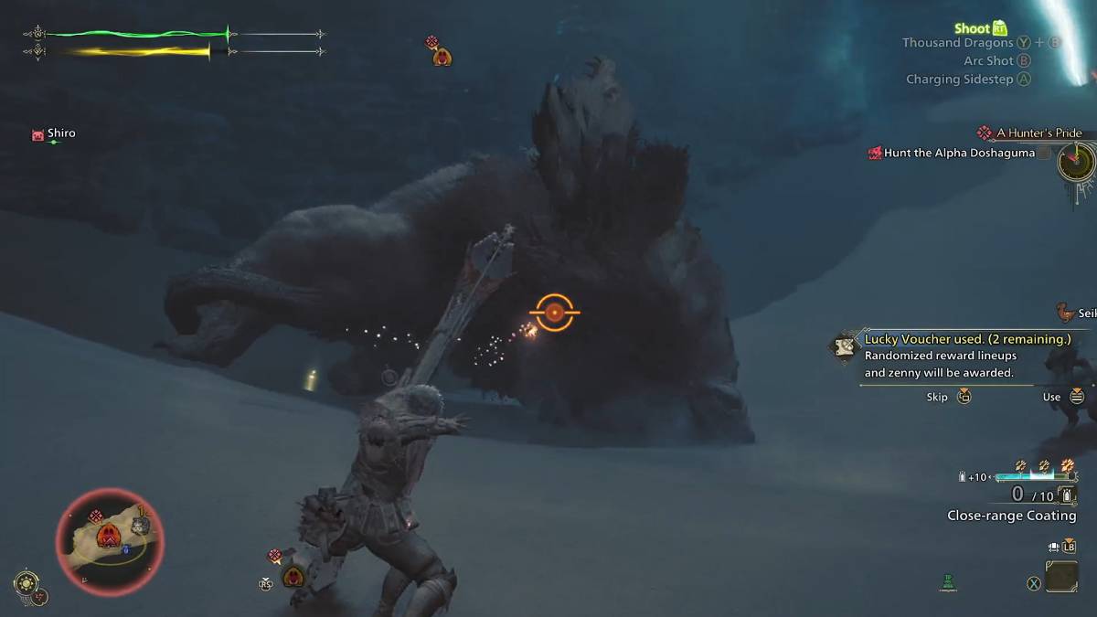 Monster Hunter Wilds Doshagamu/Alpha Doshagamu Boss Fight 