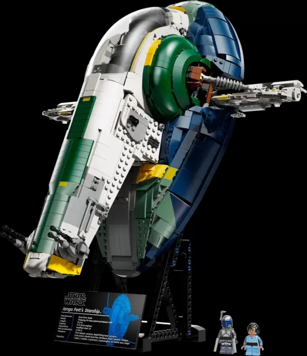 Lego Jango Fett Firespray Starship Vollbau