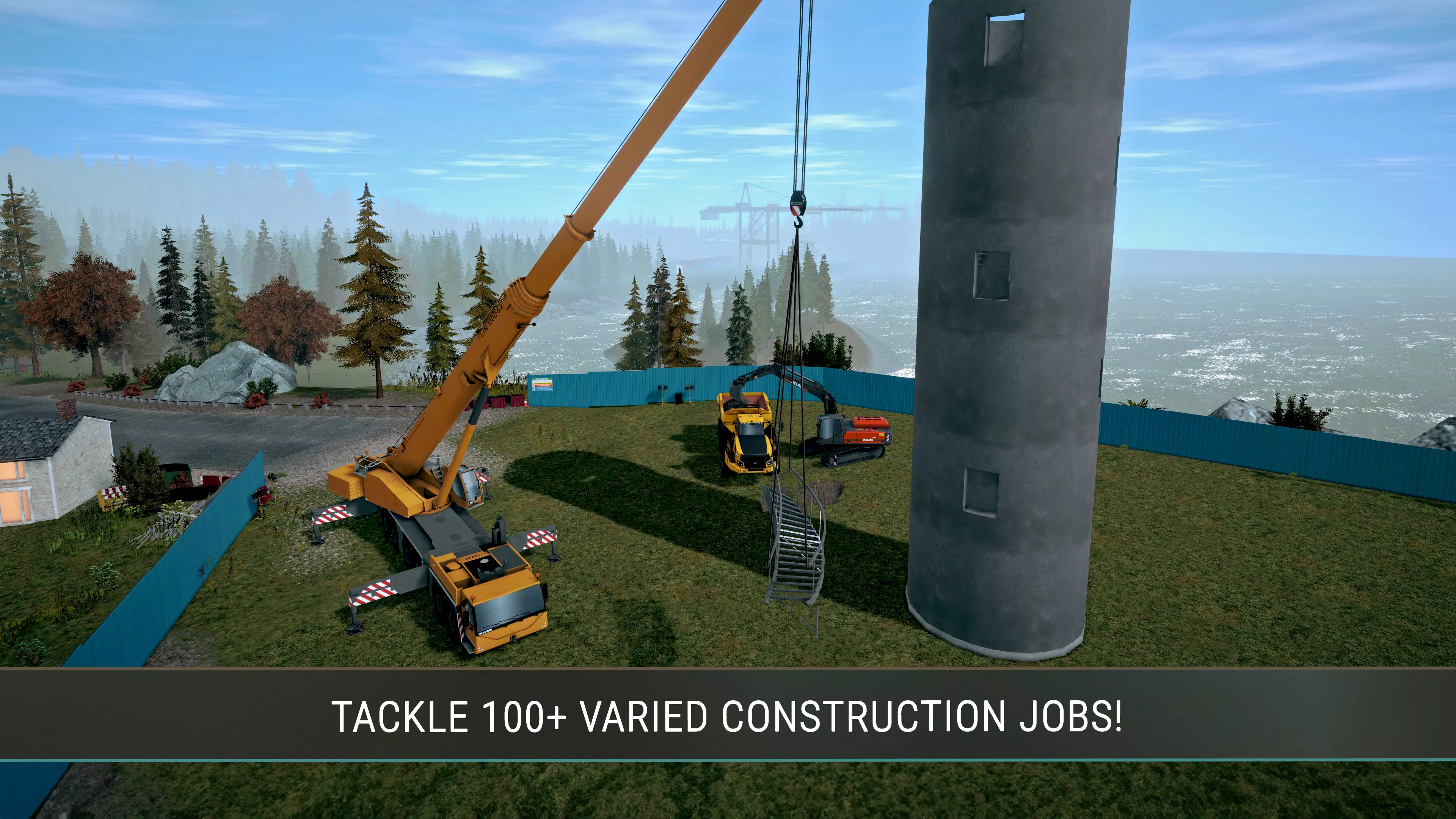 Construction Simulator 4 Lite Captura de pantalla 2