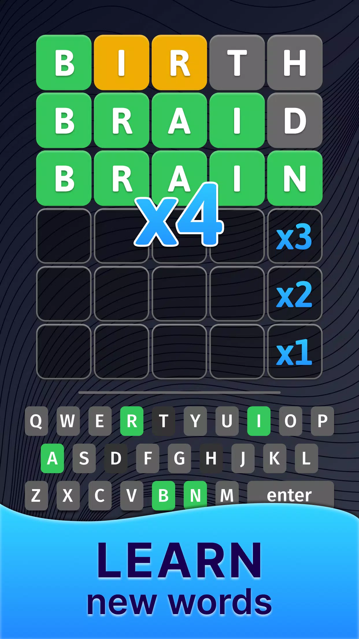 The Hidden Letter Games-Words スクリーンショット 1
