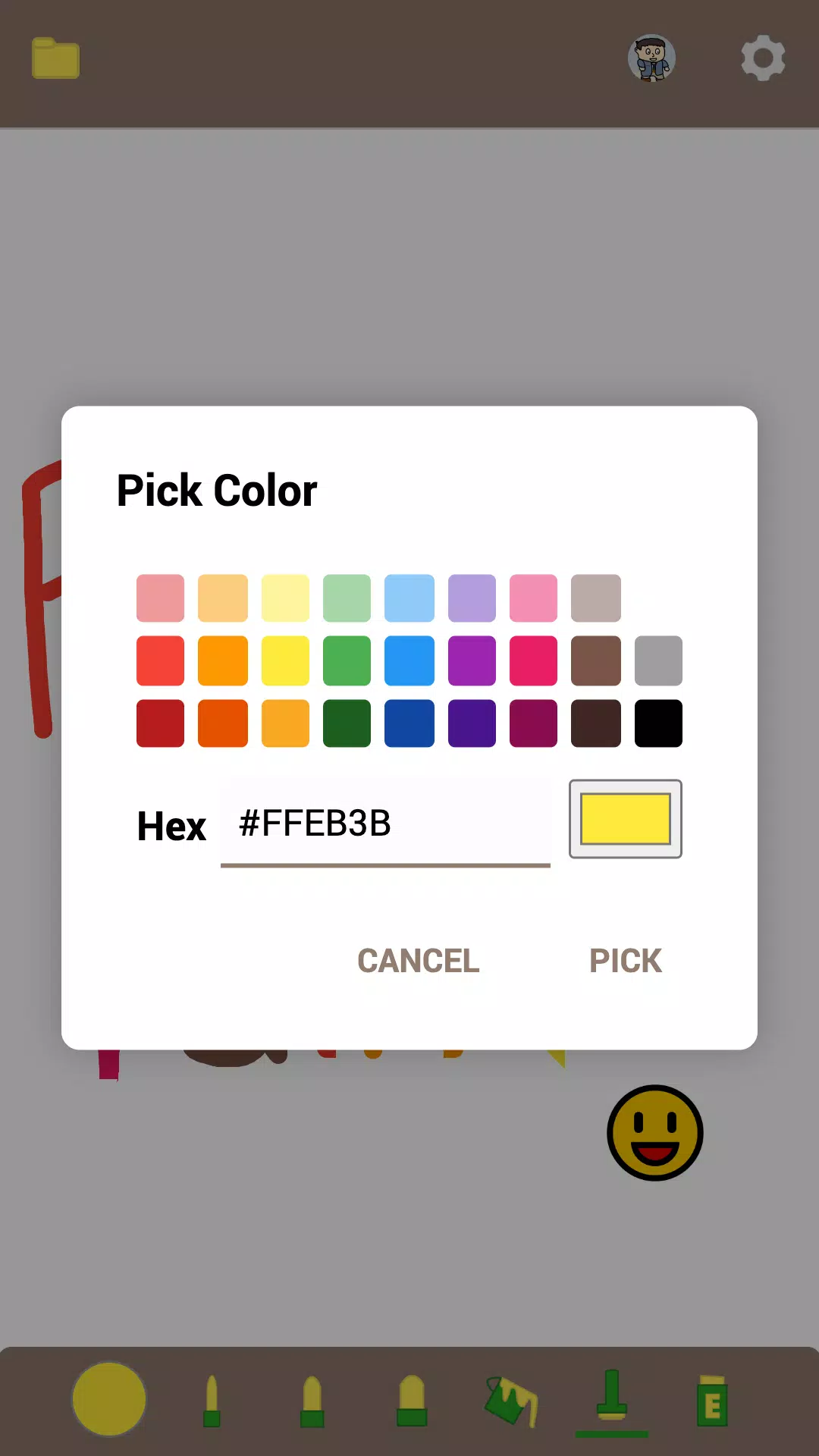 pintura a dedo Captura de tela 1