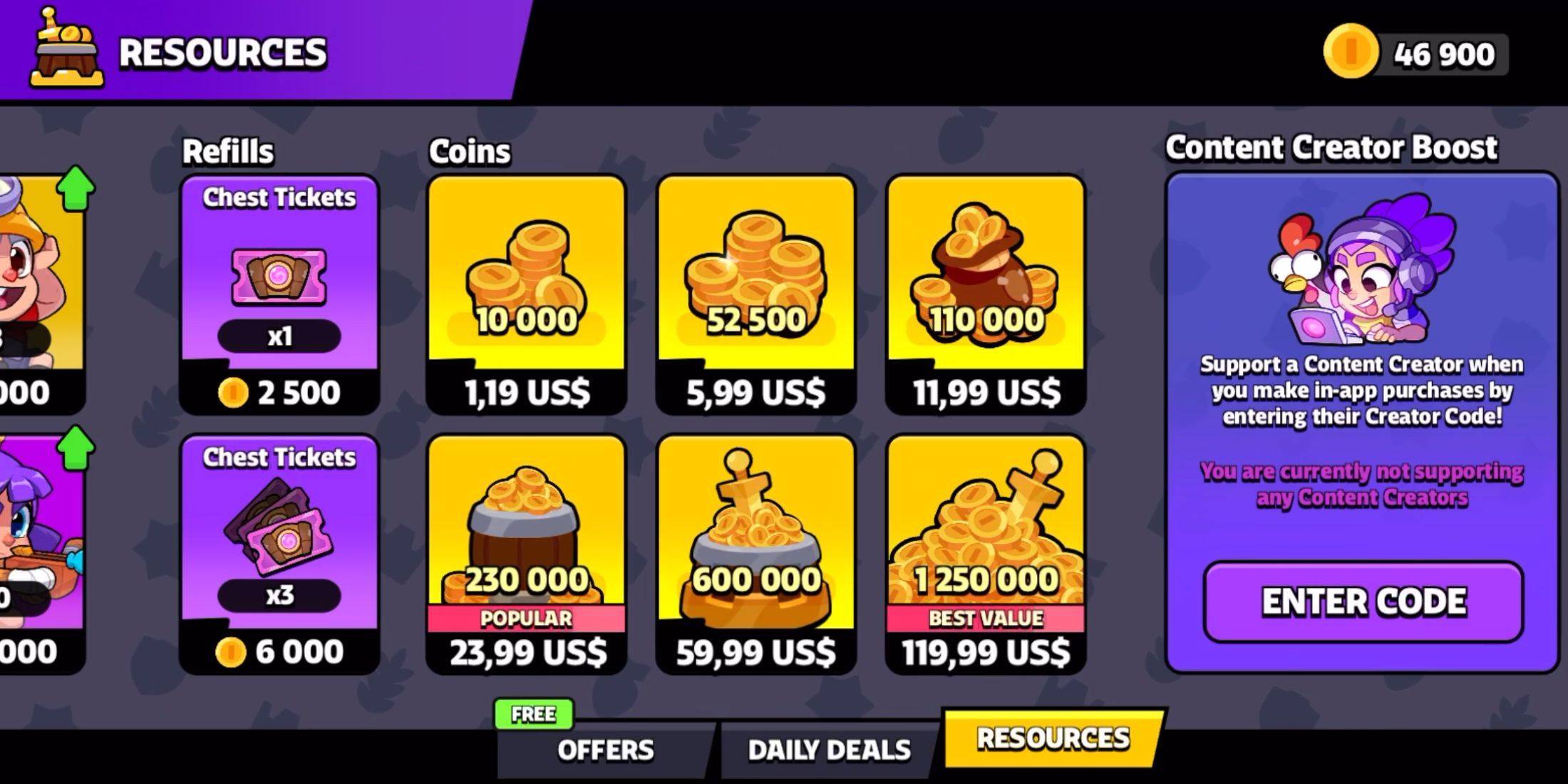 Redeeming Creator Codes