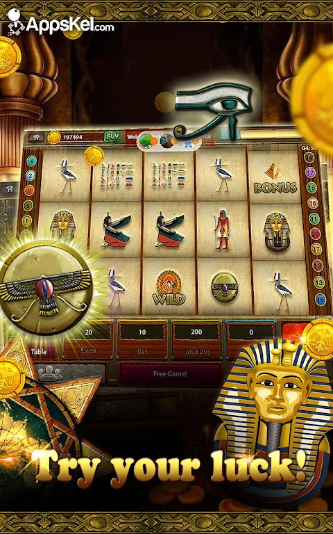 Lost Kingdom Treasure Slots– Las Vegas Casino Game ဖန်သားပြင်ဓာတ်ပုံ 1