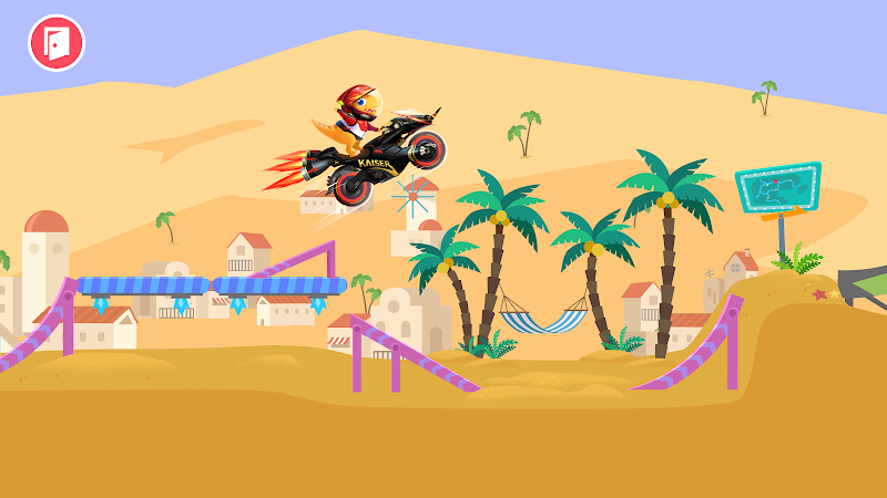 Dirt Bike Games for Kids スクリーンショット 2
