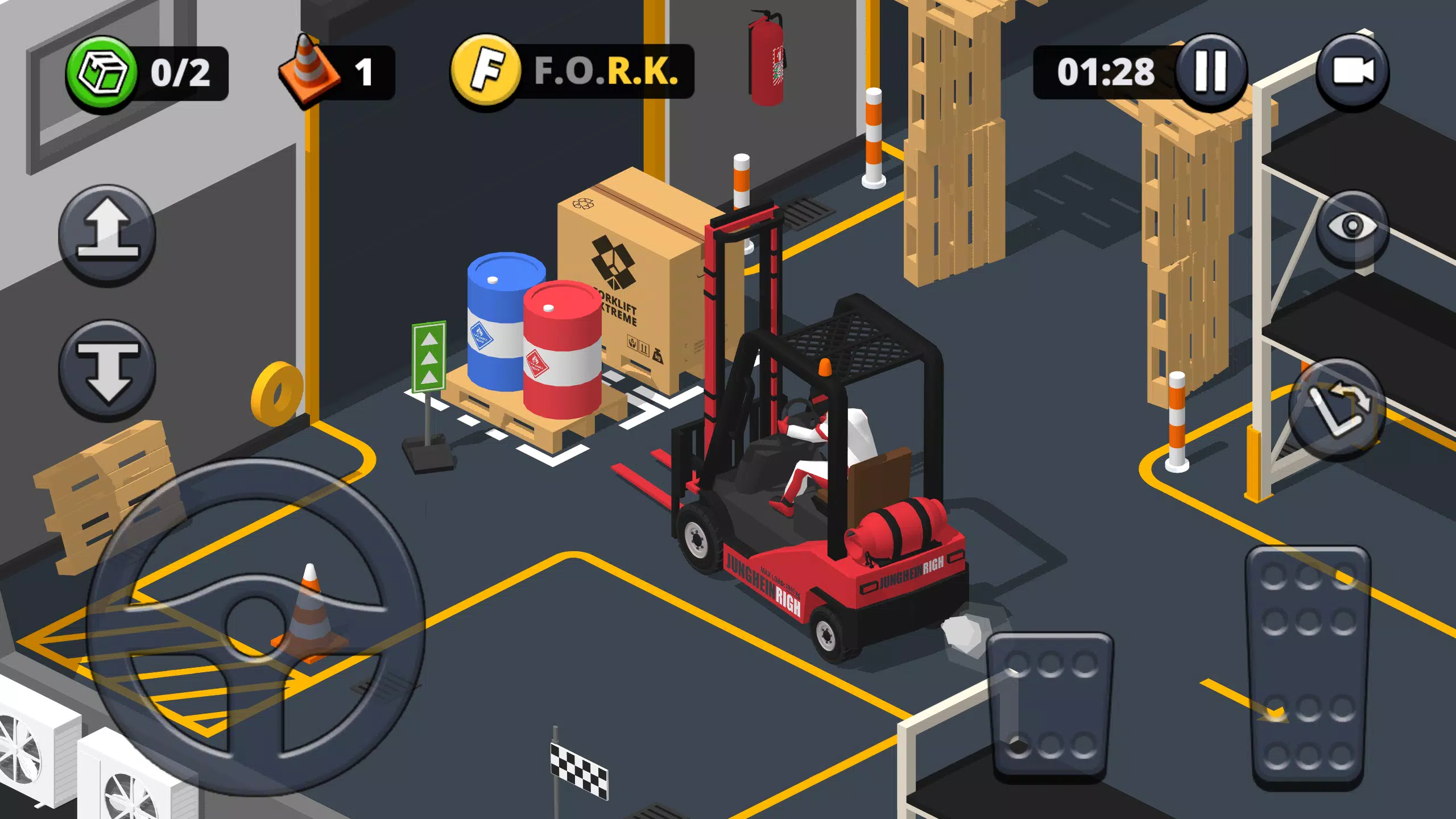 Forklift Extreme Simulator Captura de tela 2