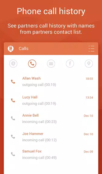 Couple Tracker Free - Cell phone tracker & monitor Capture d'écran 2