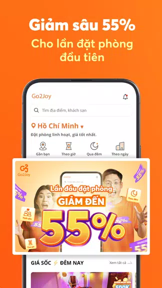 Go2Joy - Hourly Booking App 스크린샷 2