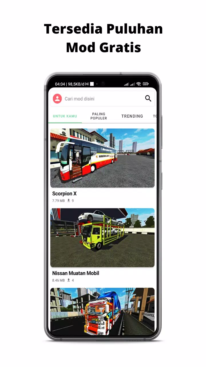 Mod BUSSID Truk Canter Tawakal应用截图第1张