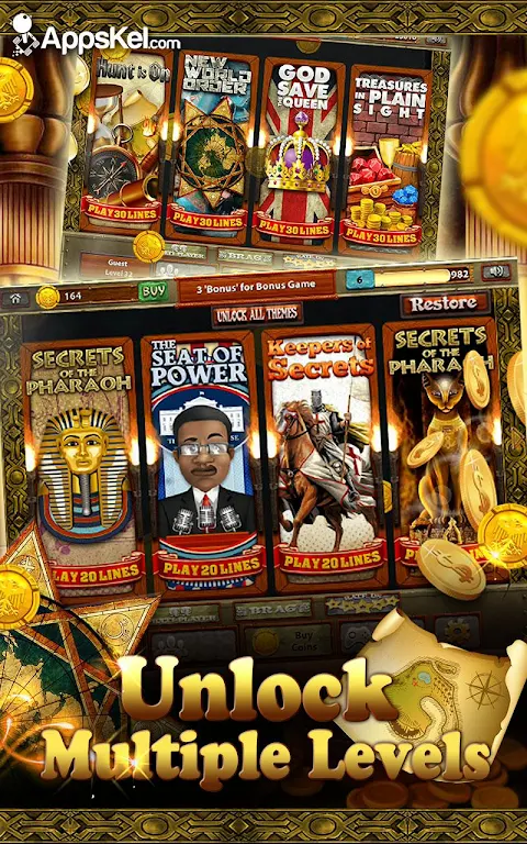 Lost Kingdom Treasure Slots– Las Vegas Casino Game ဖန်သားပြင်ဓာတ်ပုံ 2