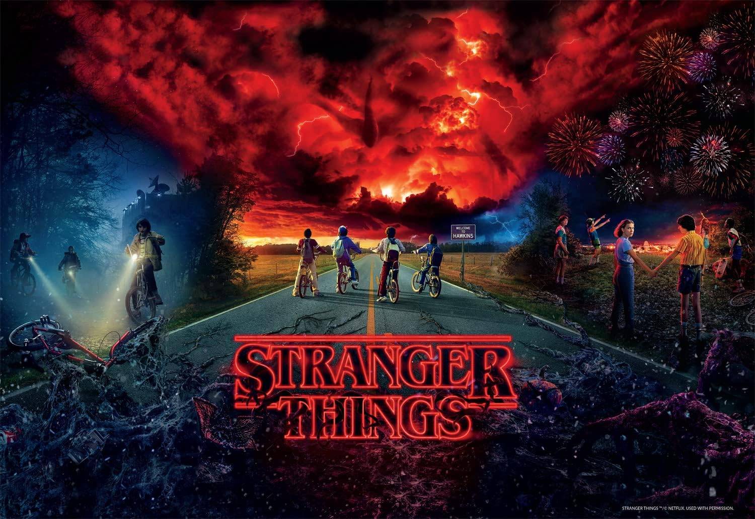Buffalo Games Stranger Things Trilogy 2.000 Parça Yapboz Bulmaca
