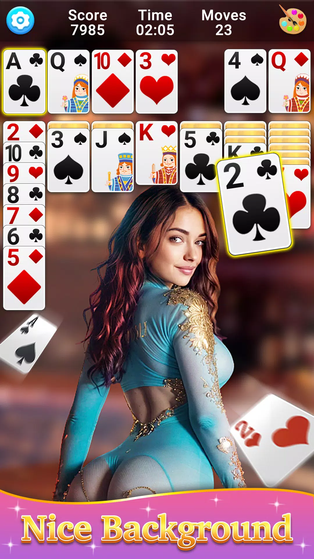 Solitaire Collection Girls 螢幕截圖 0