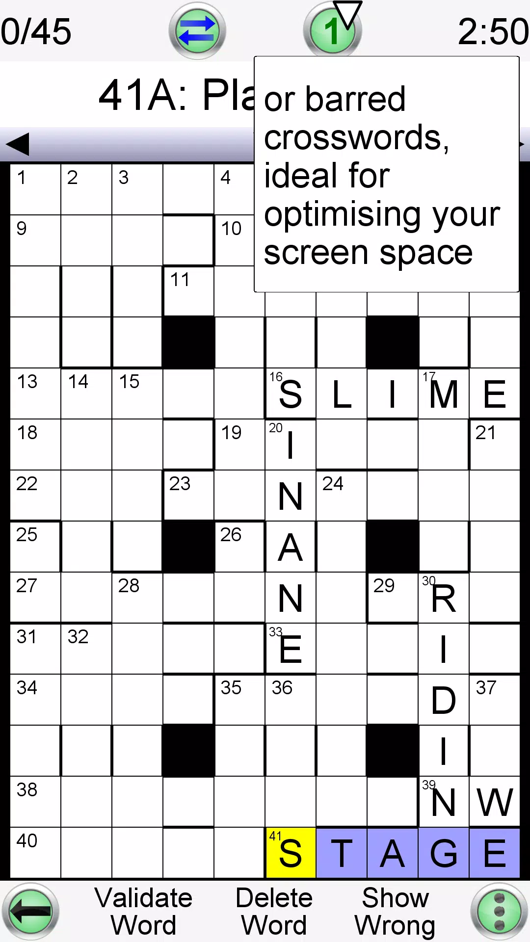 Arrow Crossword Captura de pantalla 2
