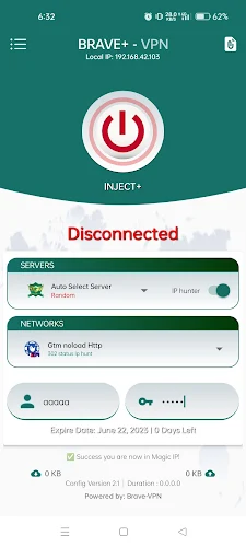 Brave+ VPN Tangkapan skrin 0