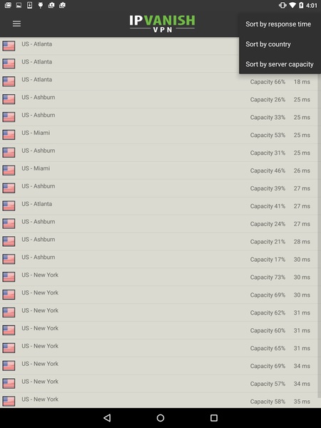 IPVanish: VPN Location Changer应用截图第0张