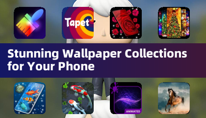 Impresionantes colecciones de papel tapiz para su teléfono