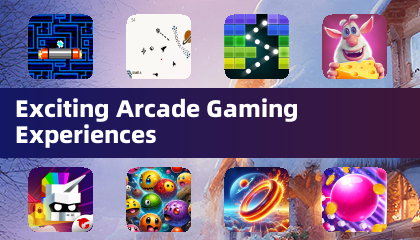 Experiaciones emocionantes de juegos de arcade