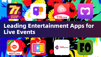 Aplicaciones líderes de entretenimiento para eventos en vivo