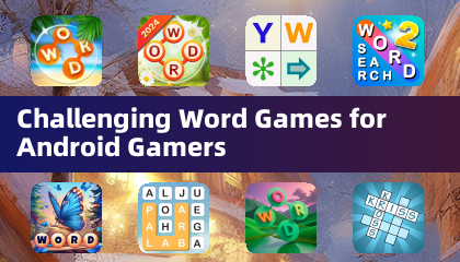 เกมคำศัพท์ท้าทายสำหรับผู้เล่น Android