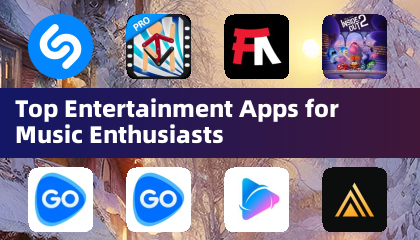 Top Applications de Divertissement pour les Amateurs de Musique