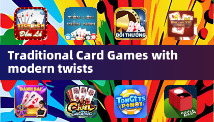 Jeux de cartes traditionnels avec des touches modernes