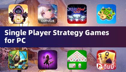Jogos de Estratégia para Jogador Único para PC