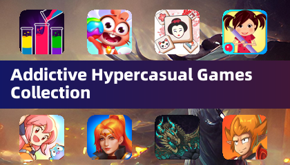 Colección de juegos hipercautivos adictivos