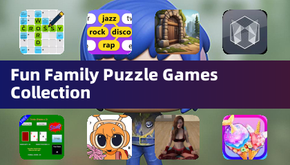 Coleção de Jogos de Quebra-Cabeças para Família Divertidos