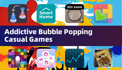 Juegos casuales de estallido de burbujas adictivos