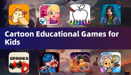 Juegos educativos de dibujos animados para niños