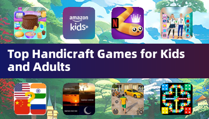 Melhores Jogos de Artesanato para Crianças e Adultos